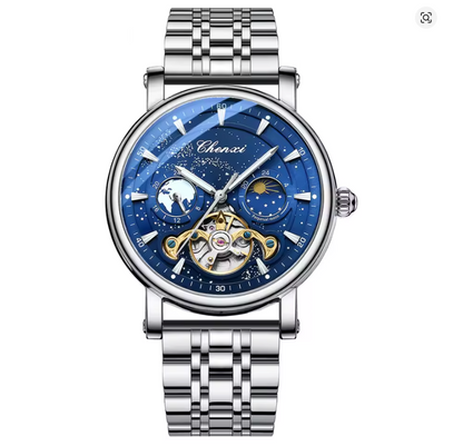 Astoria - ZaneLuxe's Luminous Chronograph Edition - Stainless Steel