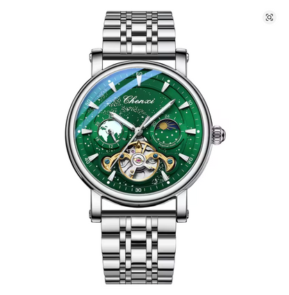 Astoria - ZaneLuxe's Luminous Chronograph Edition - Stainless Steel