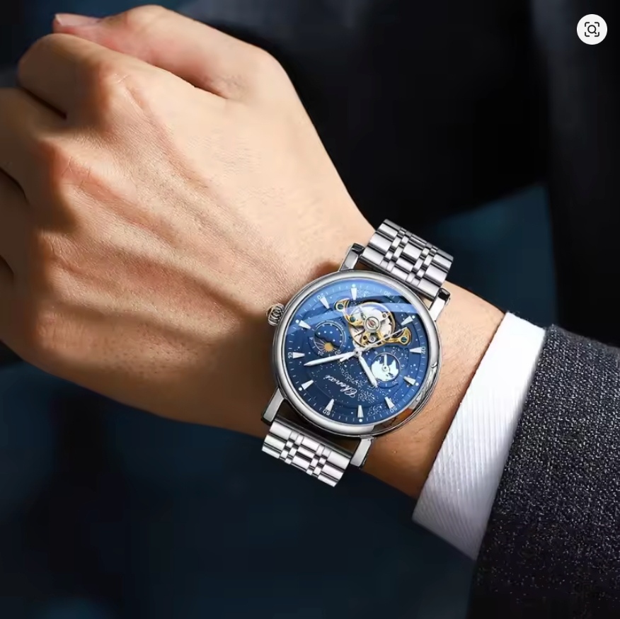 Astoria - ZaneLuxe's Luminous Chronograph Edition - Stainless Steel