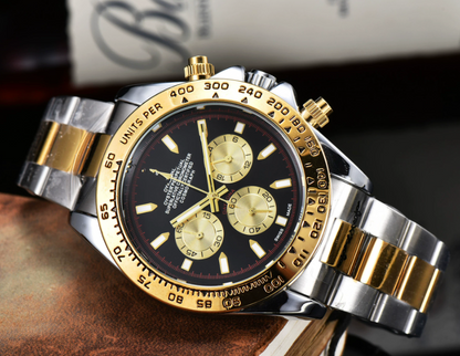 Gildray - ZaneLuxe's Luminous Chronograph Edition - Stainless Steel Automatic Watch