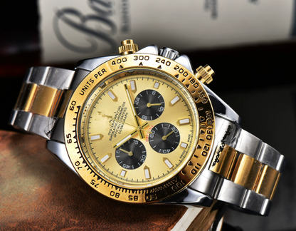 Gildray - ZaneLuxe's Luminous Chronograph Edition - Stainless Steel Automatic Watch