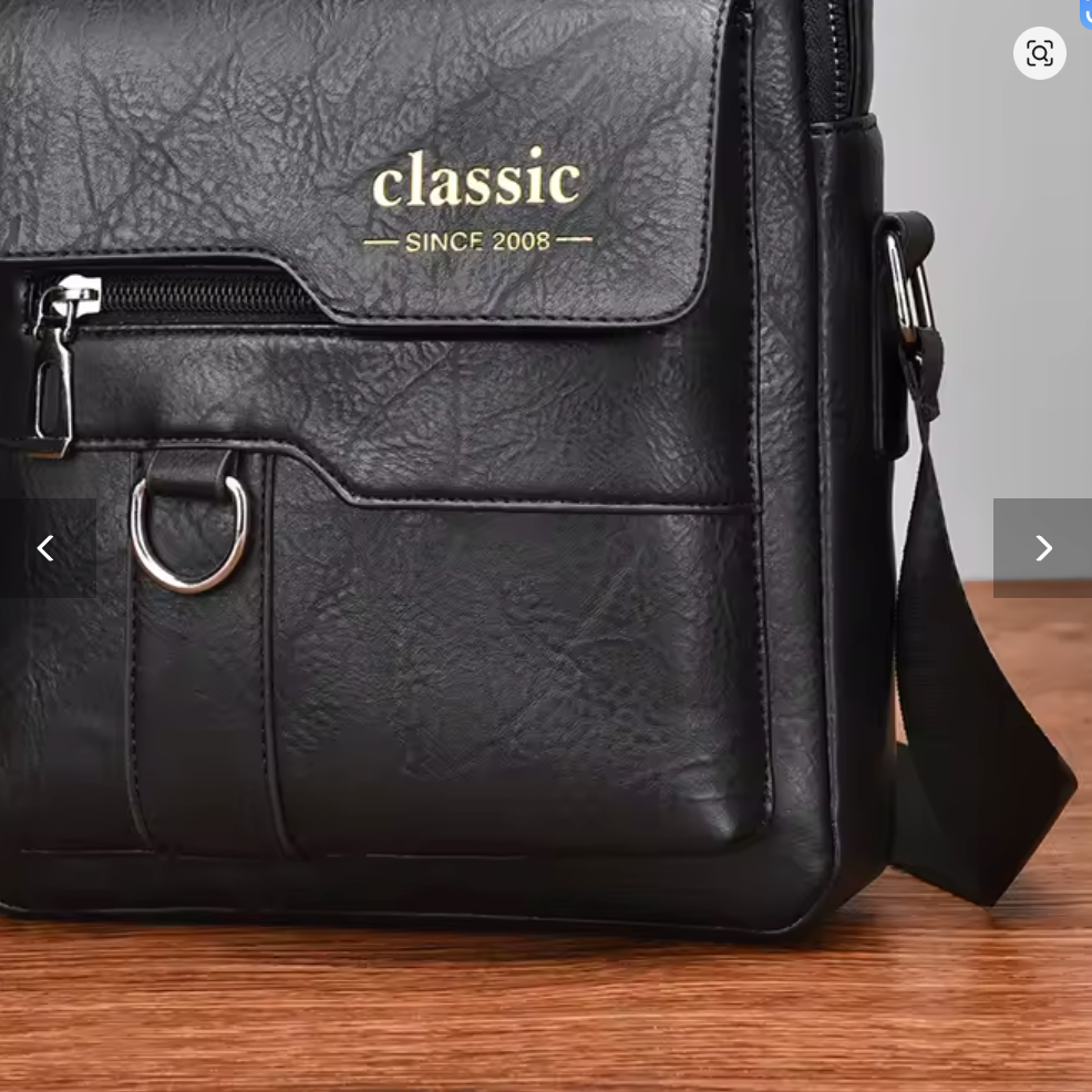 The Montclair Luxury Crossbody Leather Bag - Business Large Capacity Messenger Side Bags