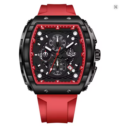 The Barricade - Fashion Luxury Waterproof Silicone Strap Quartz Men's Watch