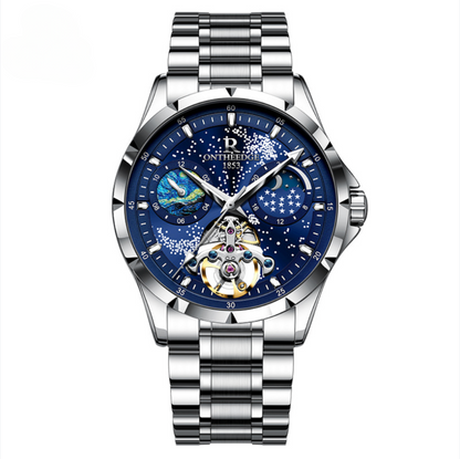 Milky Way Moon Phase Mechanical Watch