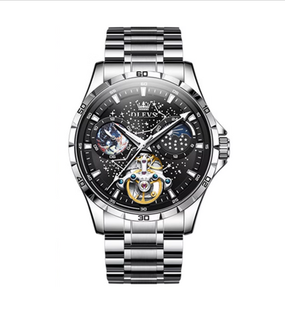 Milky Way Moon Phase Mechanical Watch