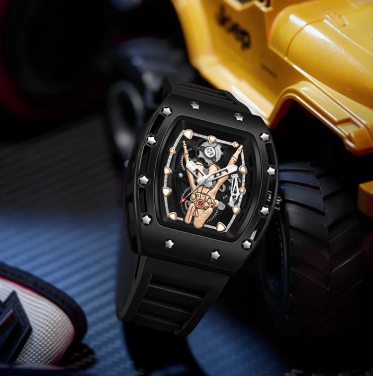 Warrior Eternal - ZaneLuxe's Skeleton Series - Men's Automatic Watch