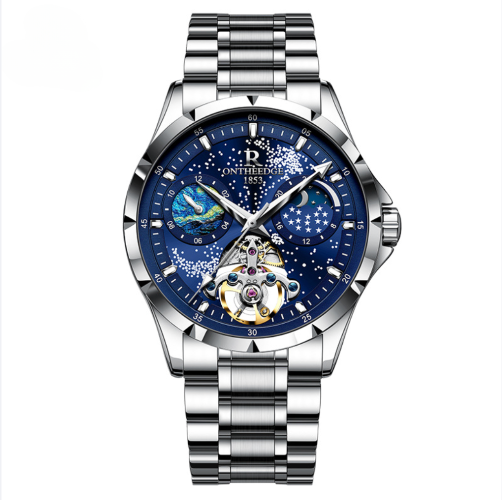 Milky Way Moon Phase Mechanical Watch